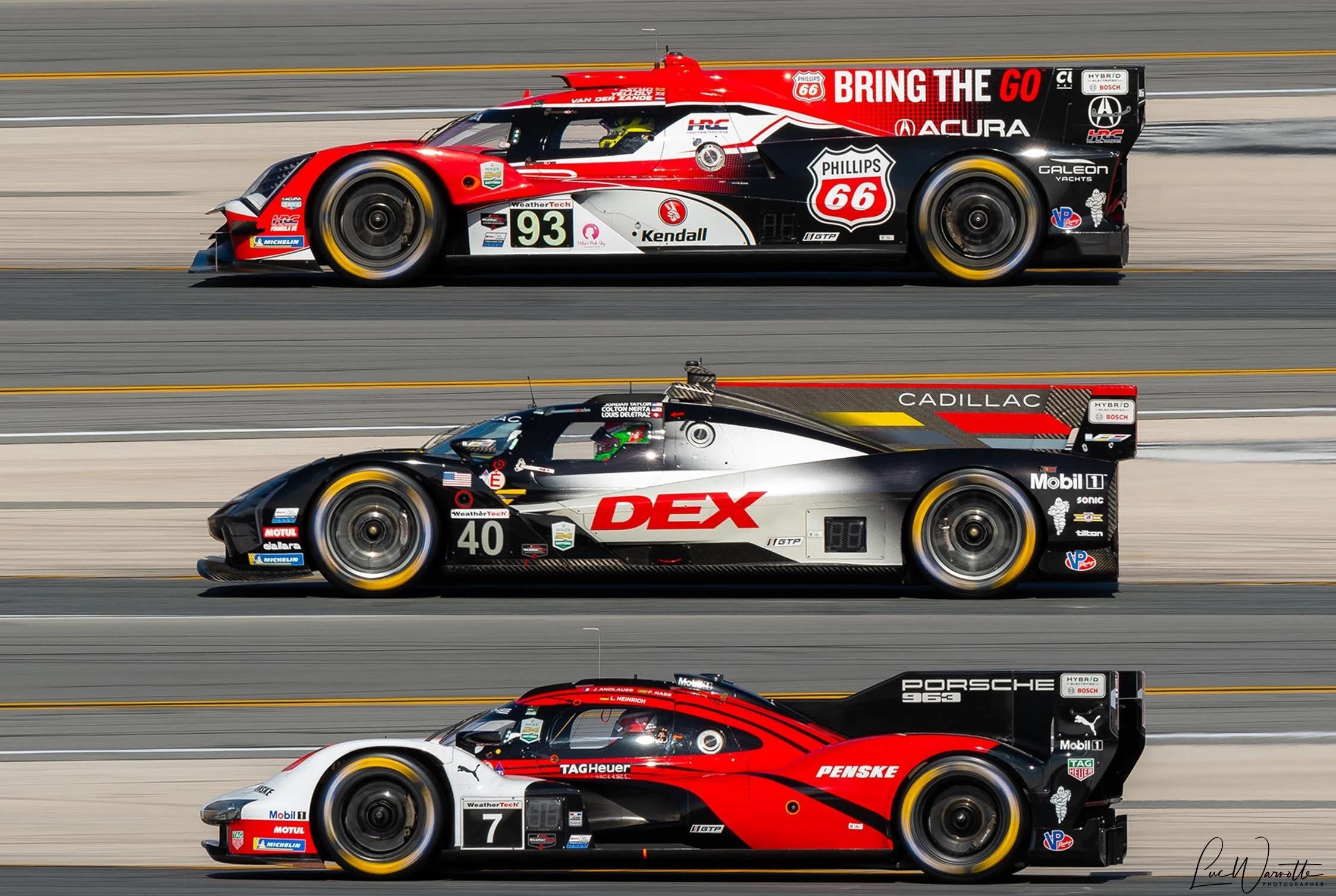 93 Acura ARX-06 in Rolex 24 Pole Position — Car Racing Reporter